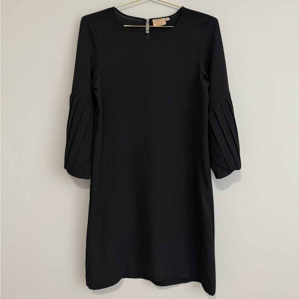 Rungolee Bell Pleated Sleeve Dress